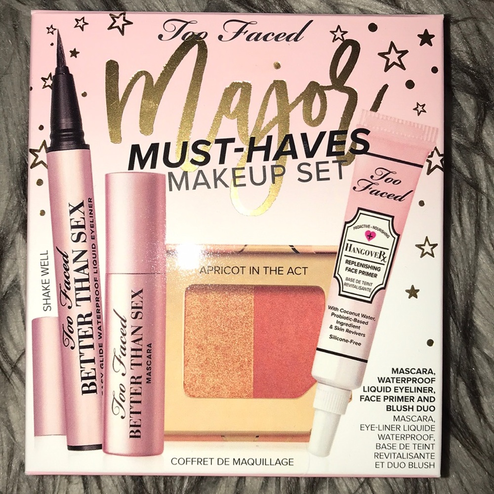Too Faced Makeup Set 💋 Major Must-Haves Set BNIB